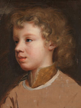 Mary Beale: Sketch of the Artist's Son, Bartholomew Beale, Facing Left